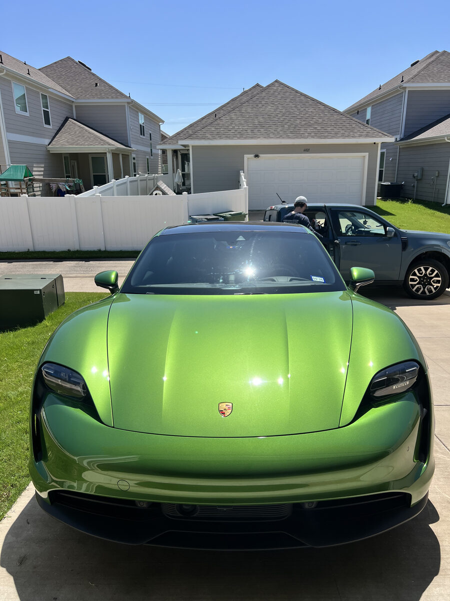 Porsche Taycan detailed by 940 Details Frisco TX