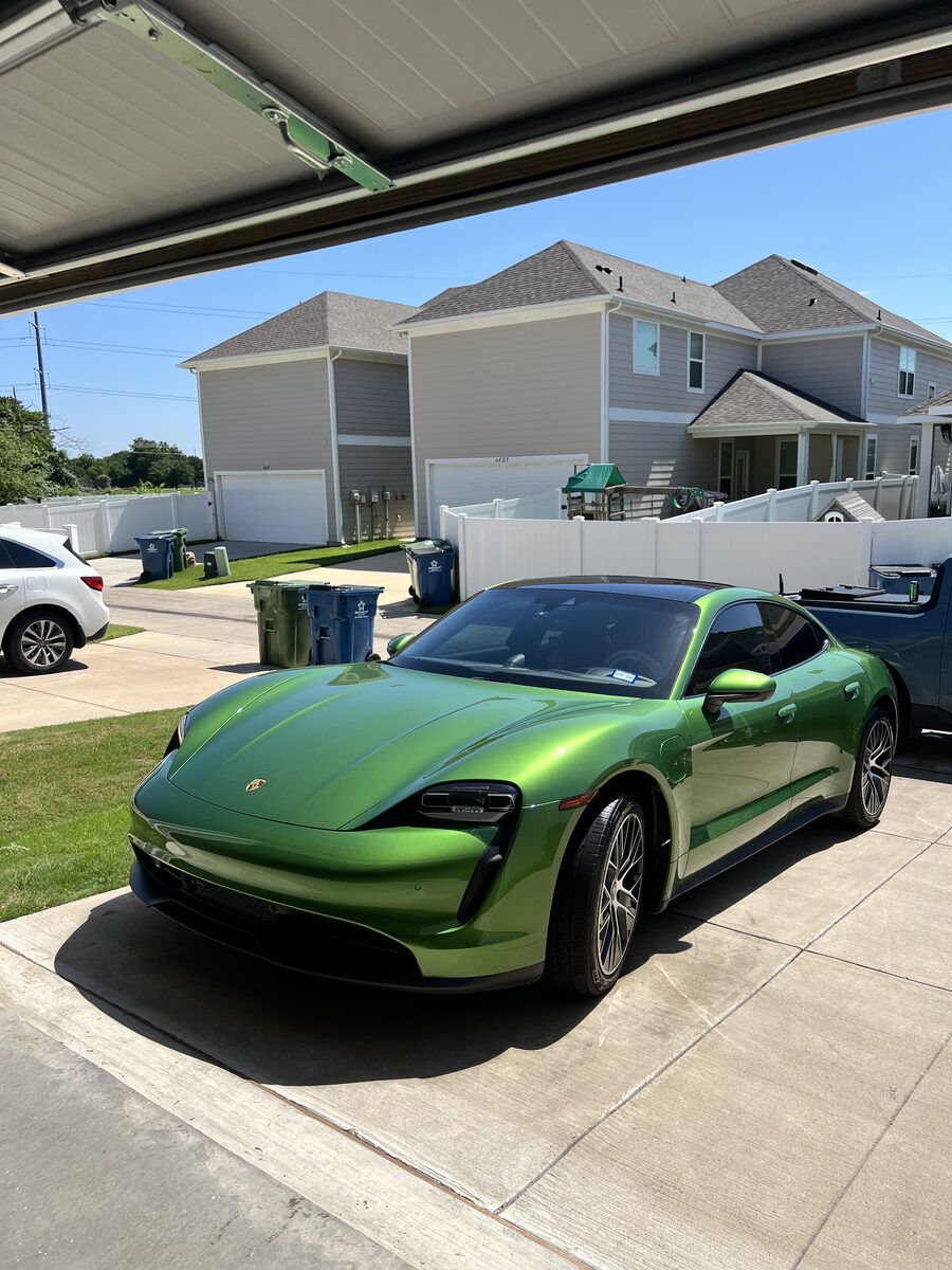 Porsche Taycan ceramic coating 940 Details